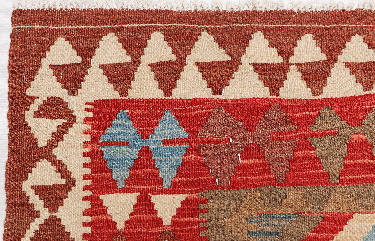 3' X 5'  Multy Handmade Veggie Dye Kilim Rug Rectangular