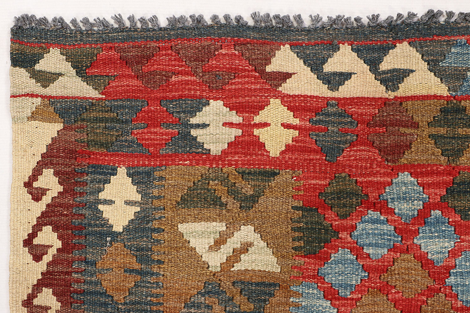 3' X 5'  Multy Handmade Veggie Dye Kilim Rug Rectangular