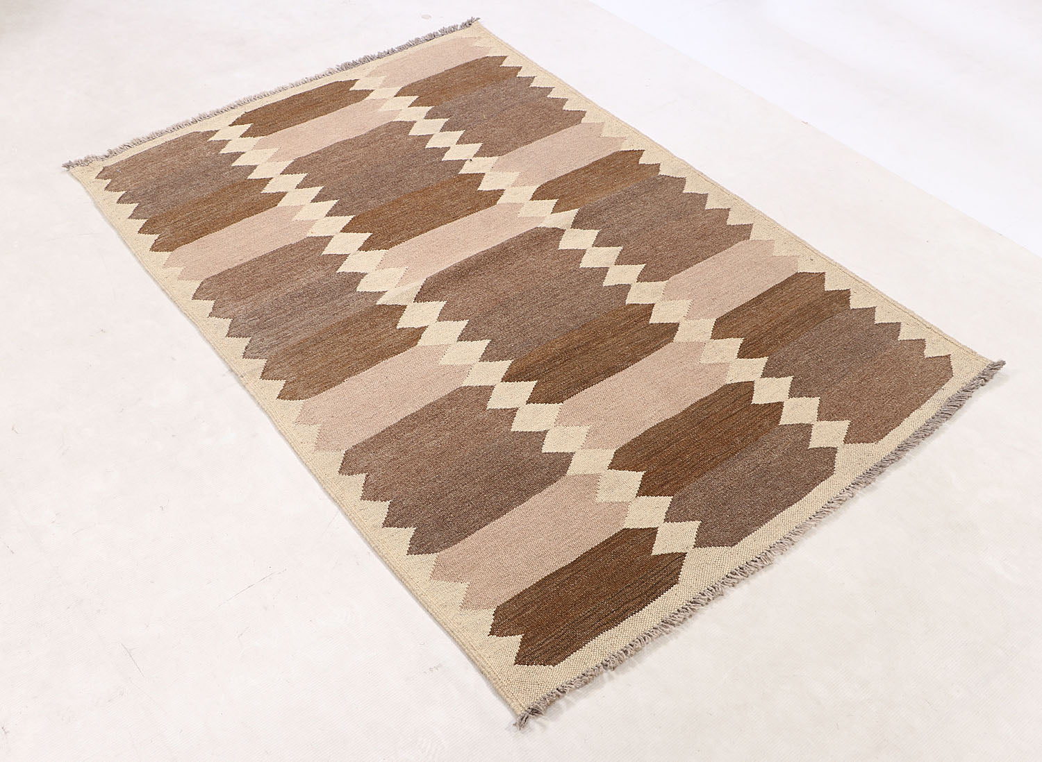 3' X 5'  Multy Handmade Veggie Dye Kilim Rug Rectangular