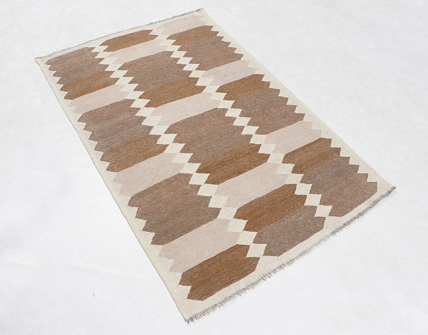 3' X 5'  Multy Handmade Veggie Dye Kilim Rug Rectangular