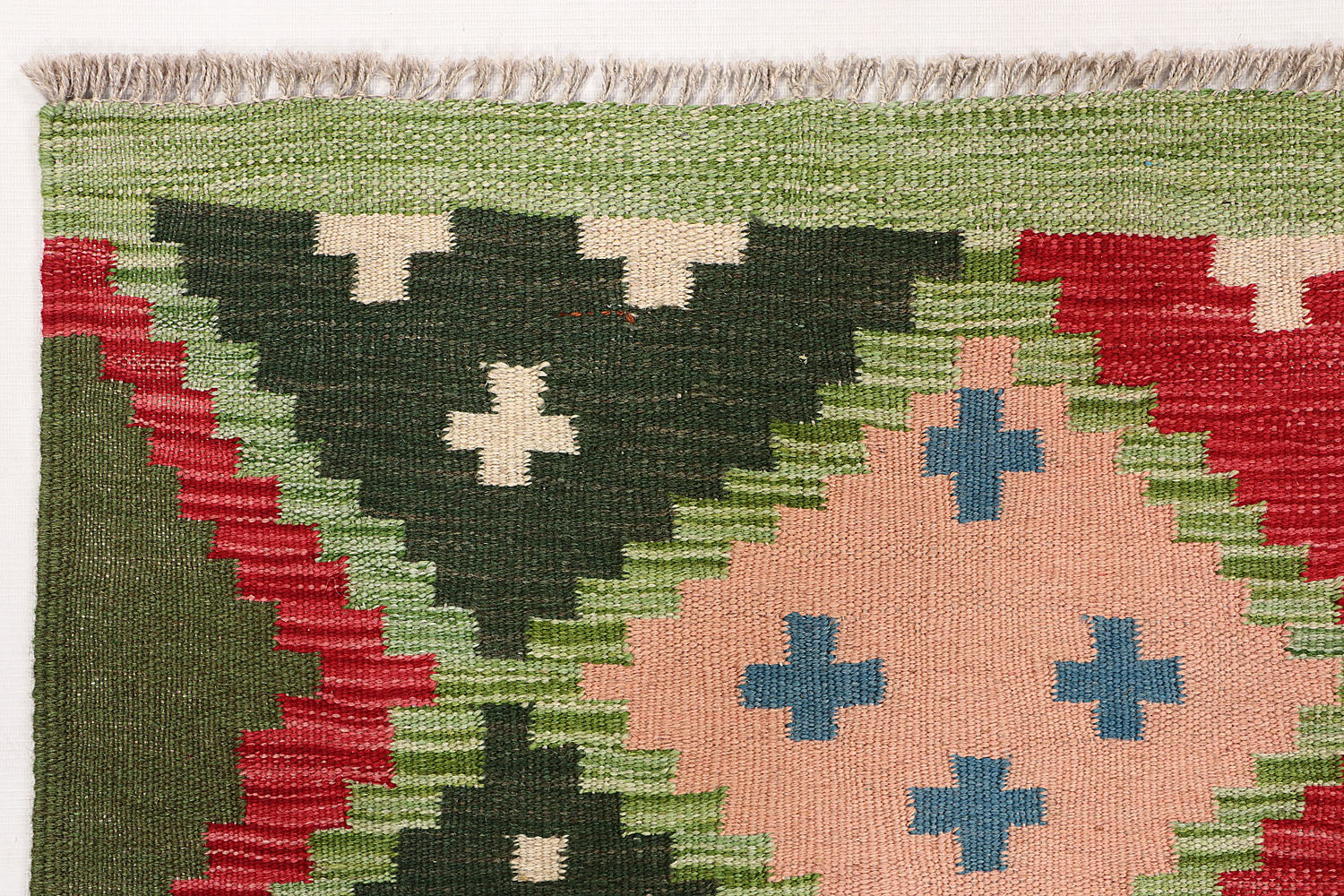 3' X 5'  Multy Handmade Veggie Dye Kilim Rug Rectangular
