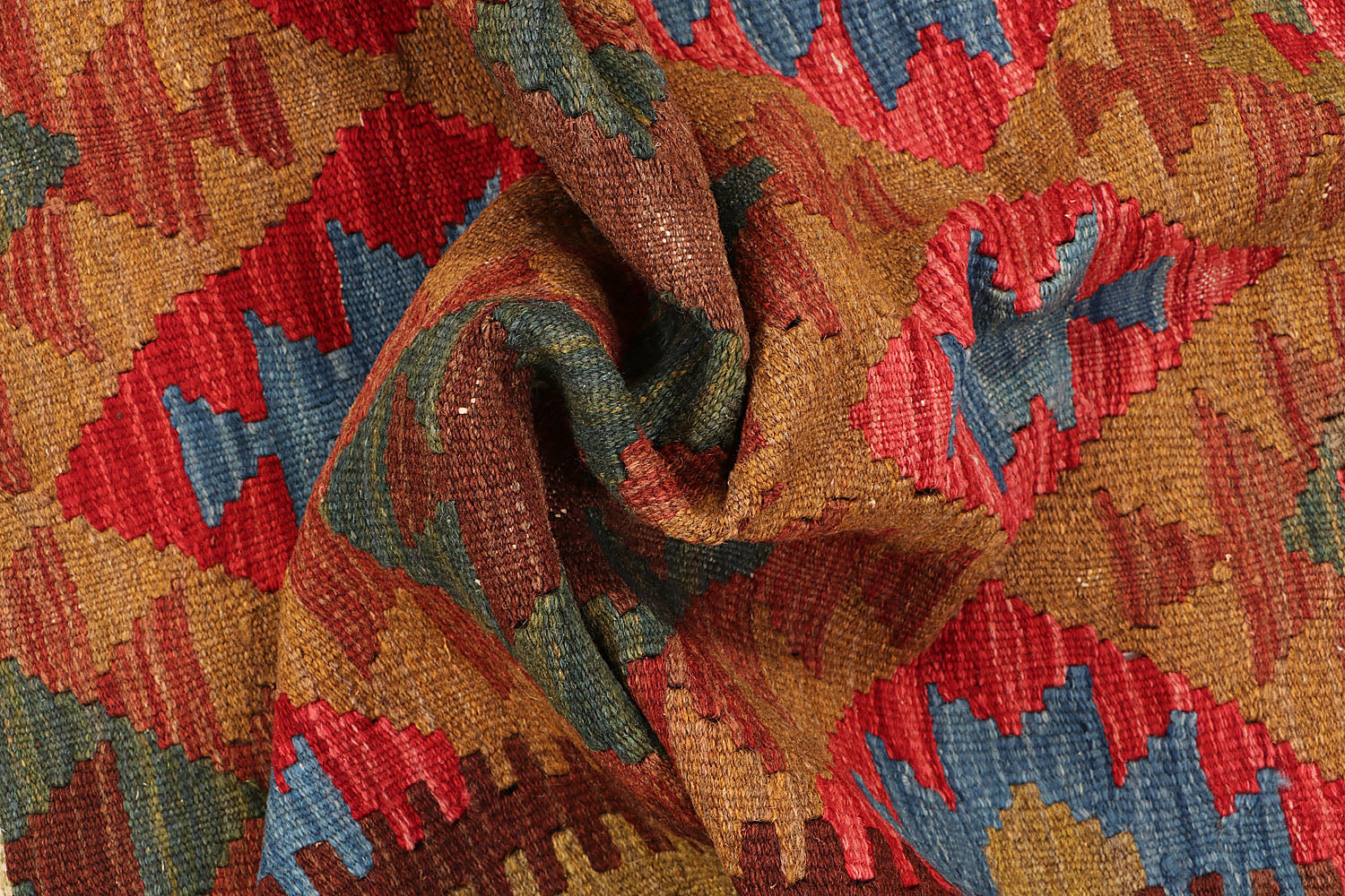 3' X 5'  Multy Handmade Veggie Dye Kilim Rug Rectangular