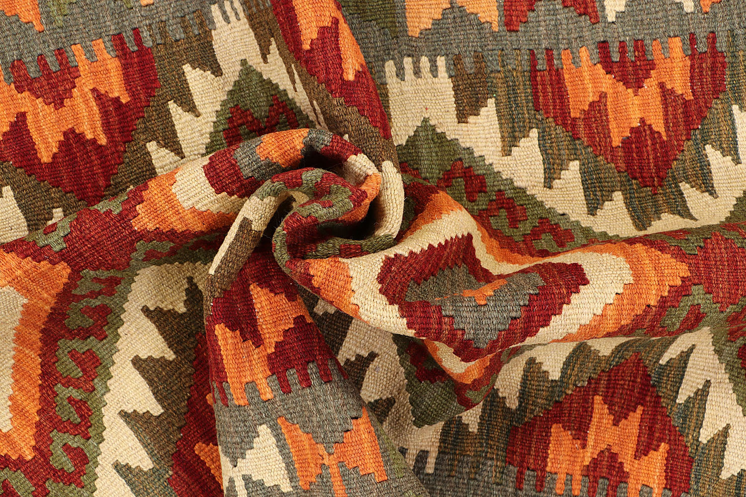 3' X 5'  Multy Handmade Veggie Dye Kilim Rug Rectangular