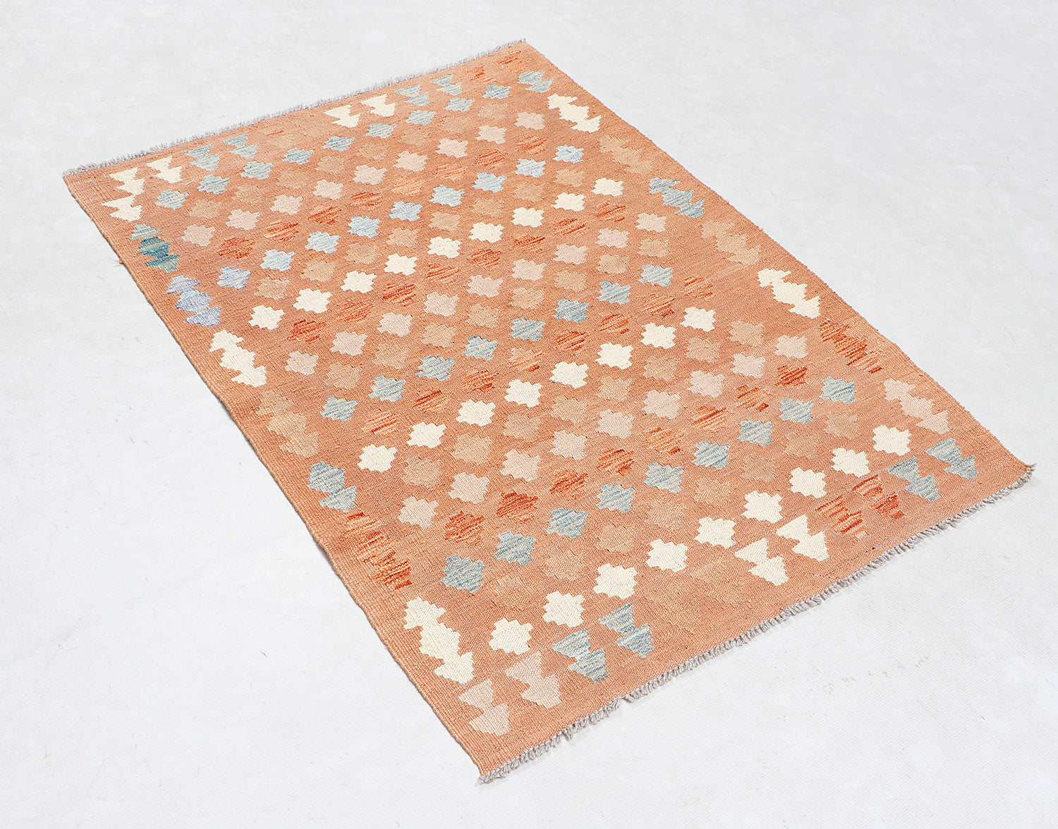 3' X 5'  Multy Handmade Veggie Dye Kilim Rug Rectangular