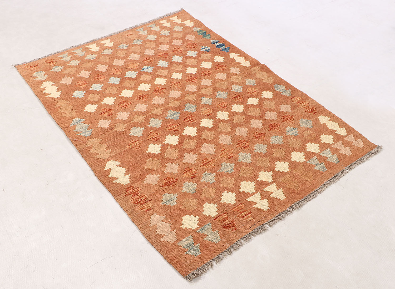 3' X 5'  Multy Handmade Veggie Dye Kilim Rug Rectangular