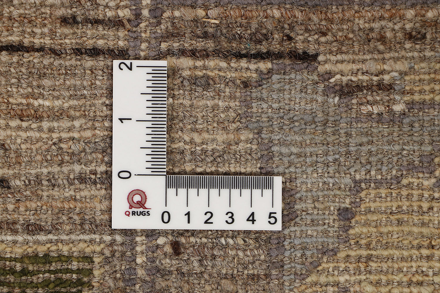9' X 13'  Brown Handmade Turkish Rug OUSHAK Rectangular