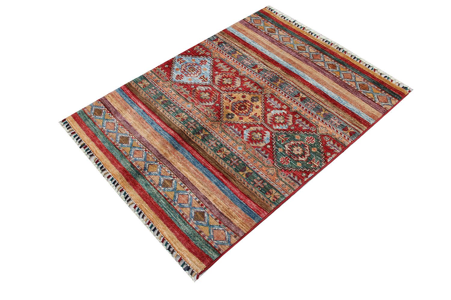 Handmade Persian Rug KHURJEEN