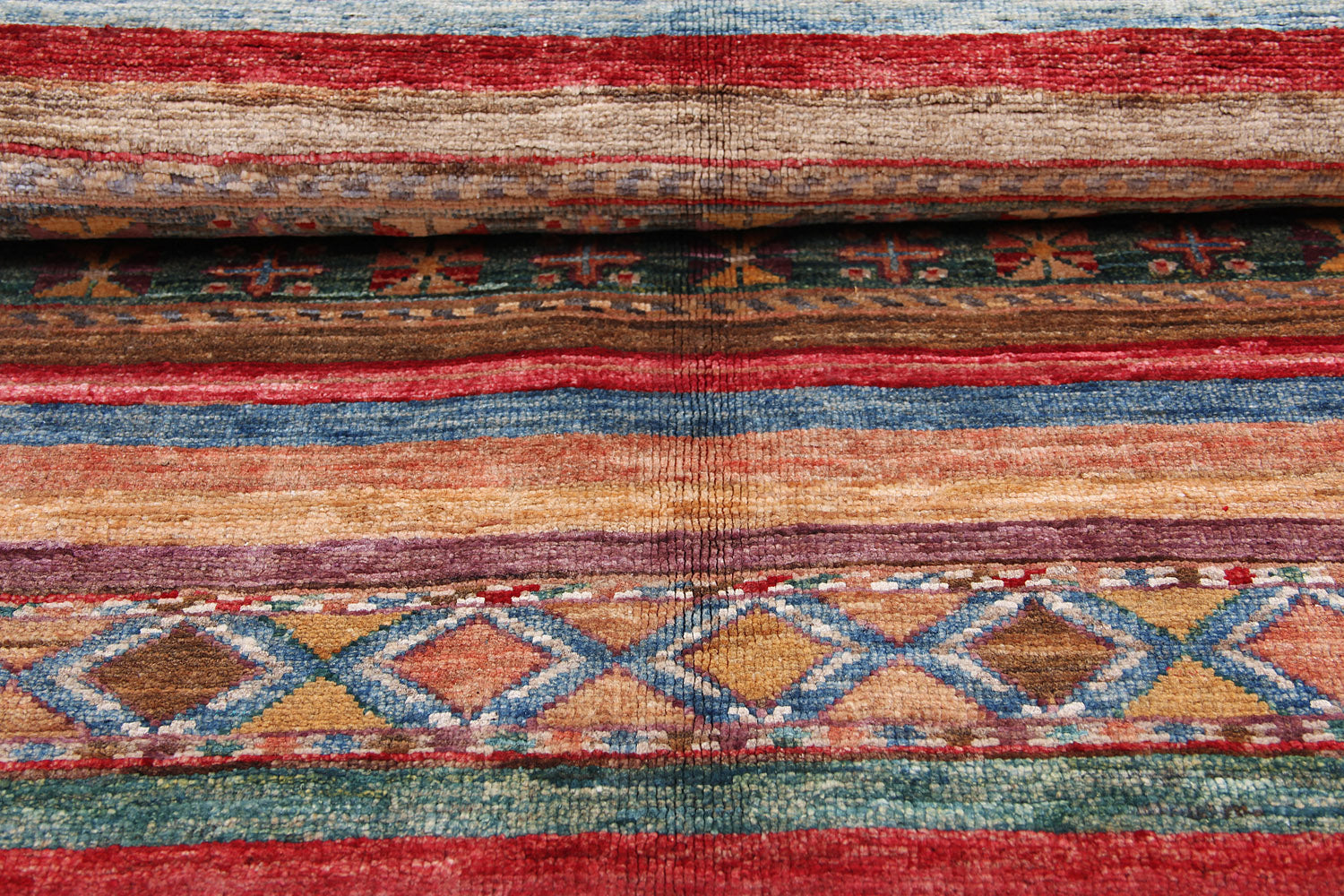 Handmade Persian Rug KHURJEEN