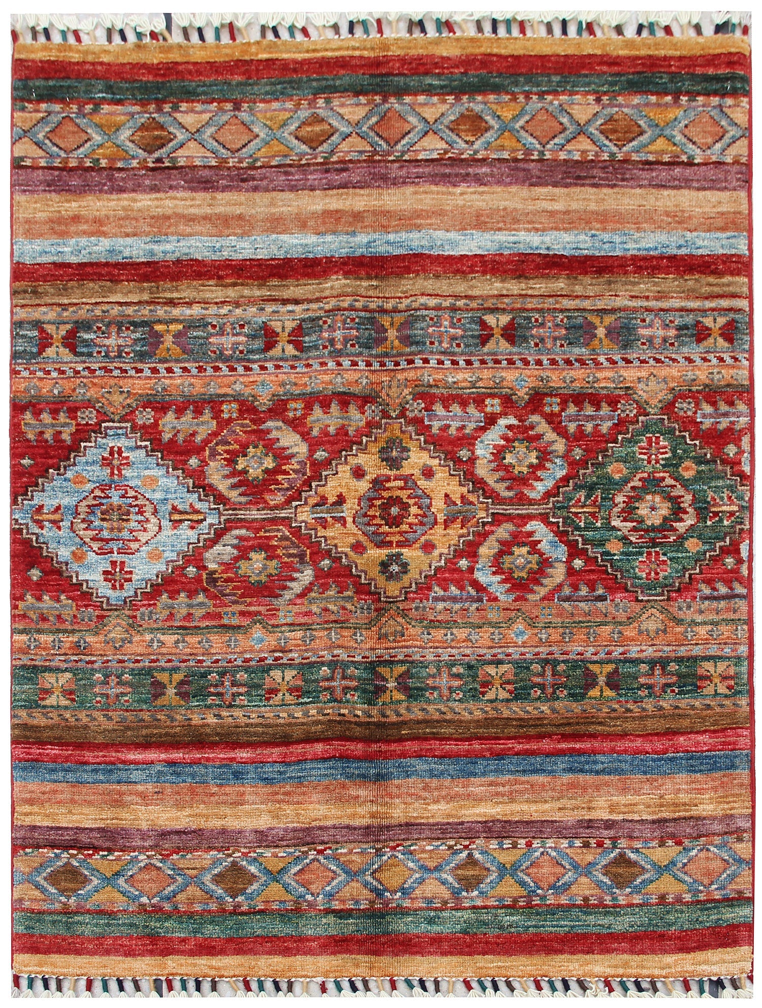 Handmade Persian Rug KHURJEEN