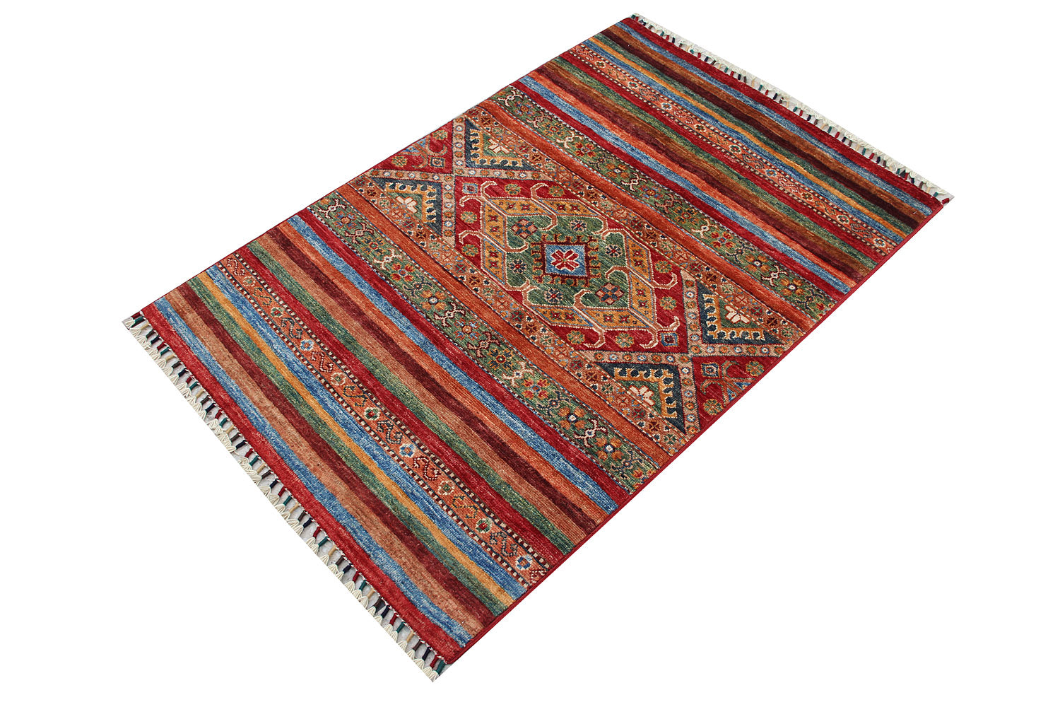 Handmade Persian Rug KHURJEEN