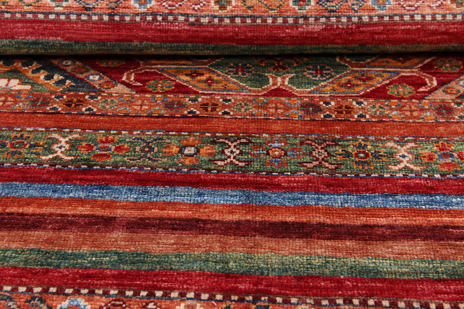Handmade Persian Rug KHURJEEN
