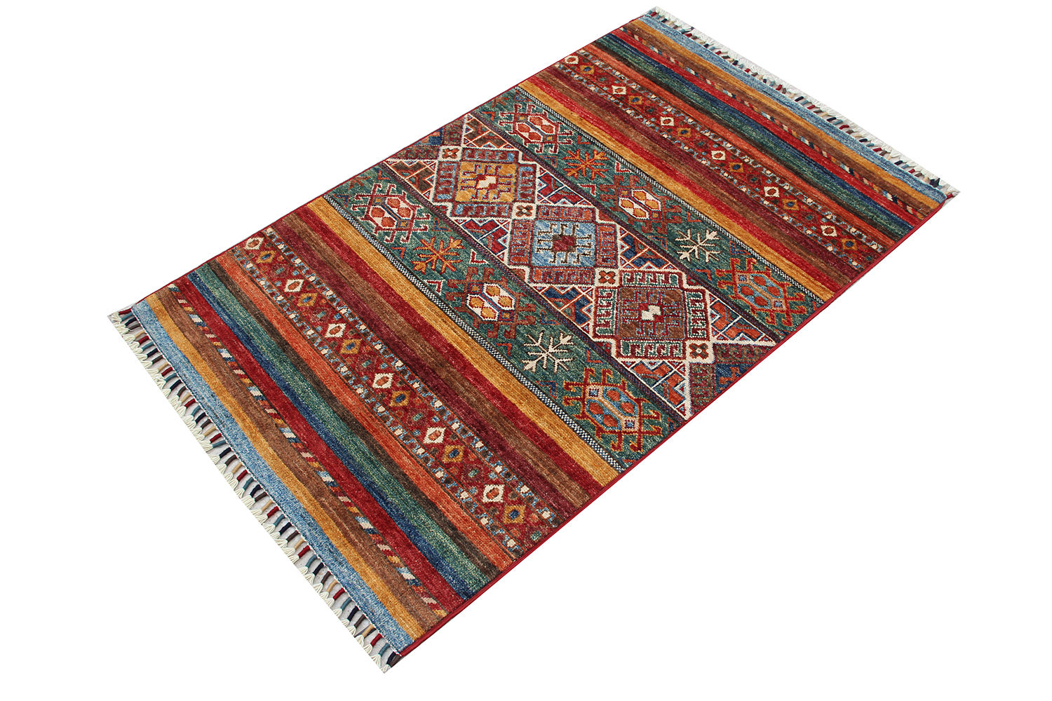 Handmade Persian Rug KHURJEEN