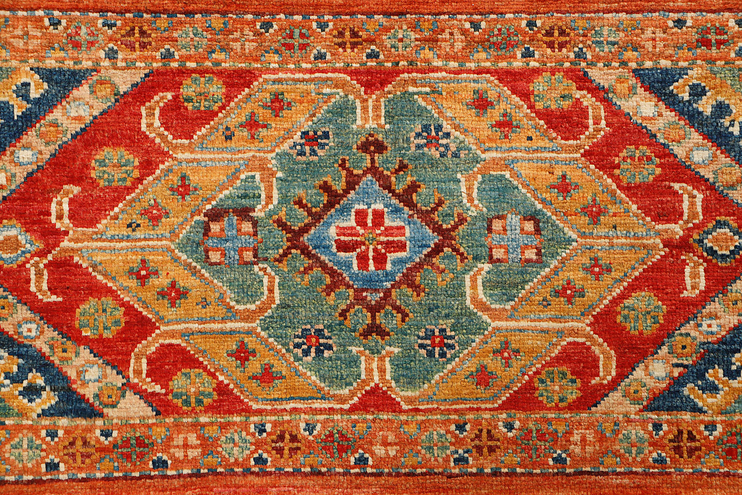 Khurjeen Persian Hand Knotted Wool Rug Multicolor 2'6" x 4'