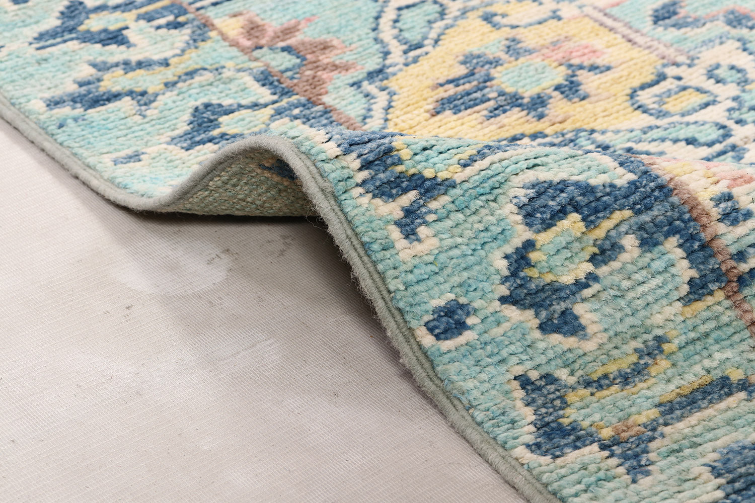 Handmade Turkish Rug OUSHAK