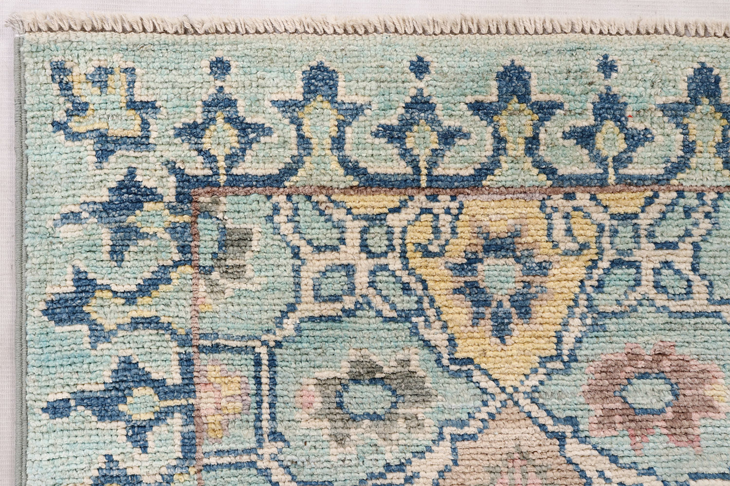 Handmade Turkish Rug OUSHAK