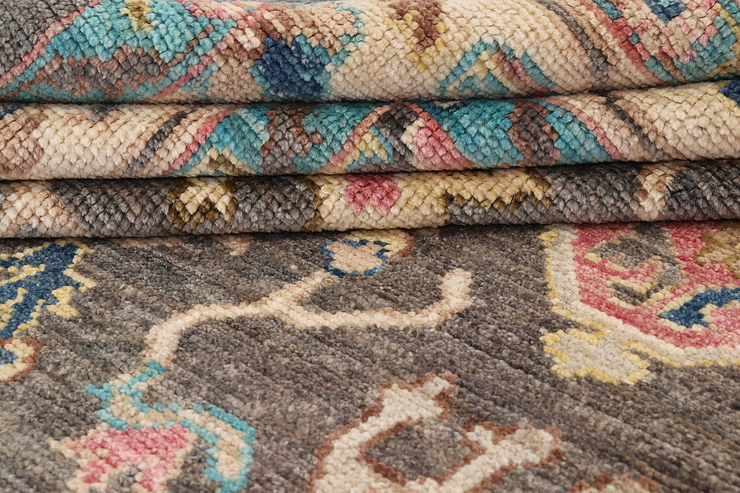 Handmade Turkish Rug OUSHAK