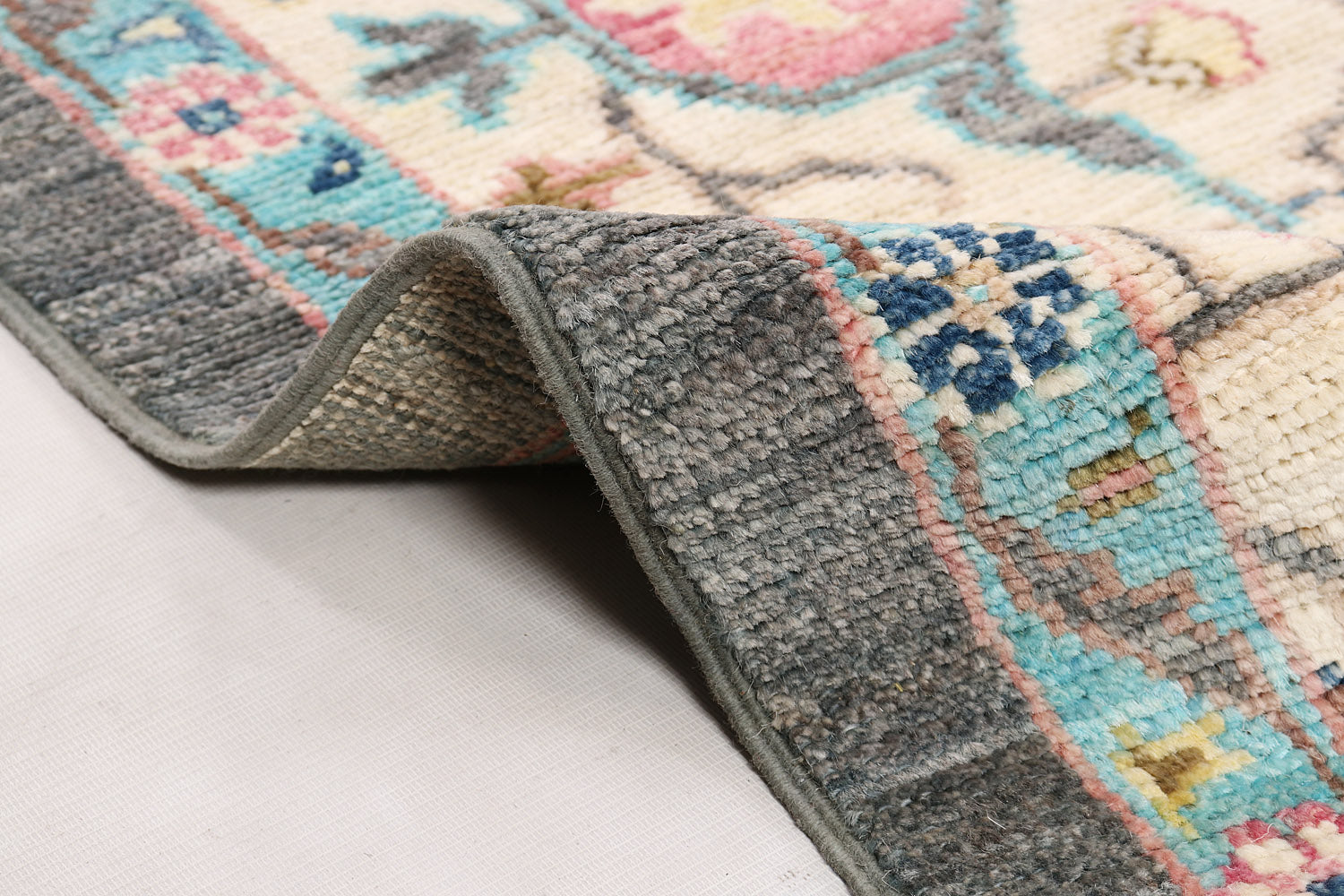 Handmade Turkish Rug OUSHAK