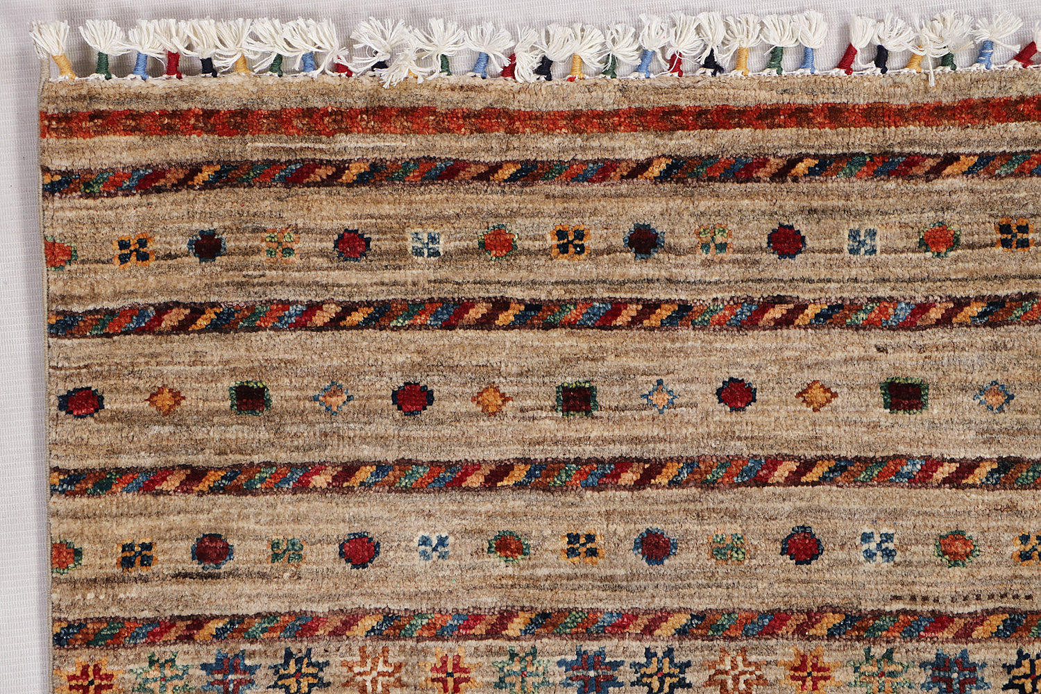 Handmade Persian Rug KHURJEEN