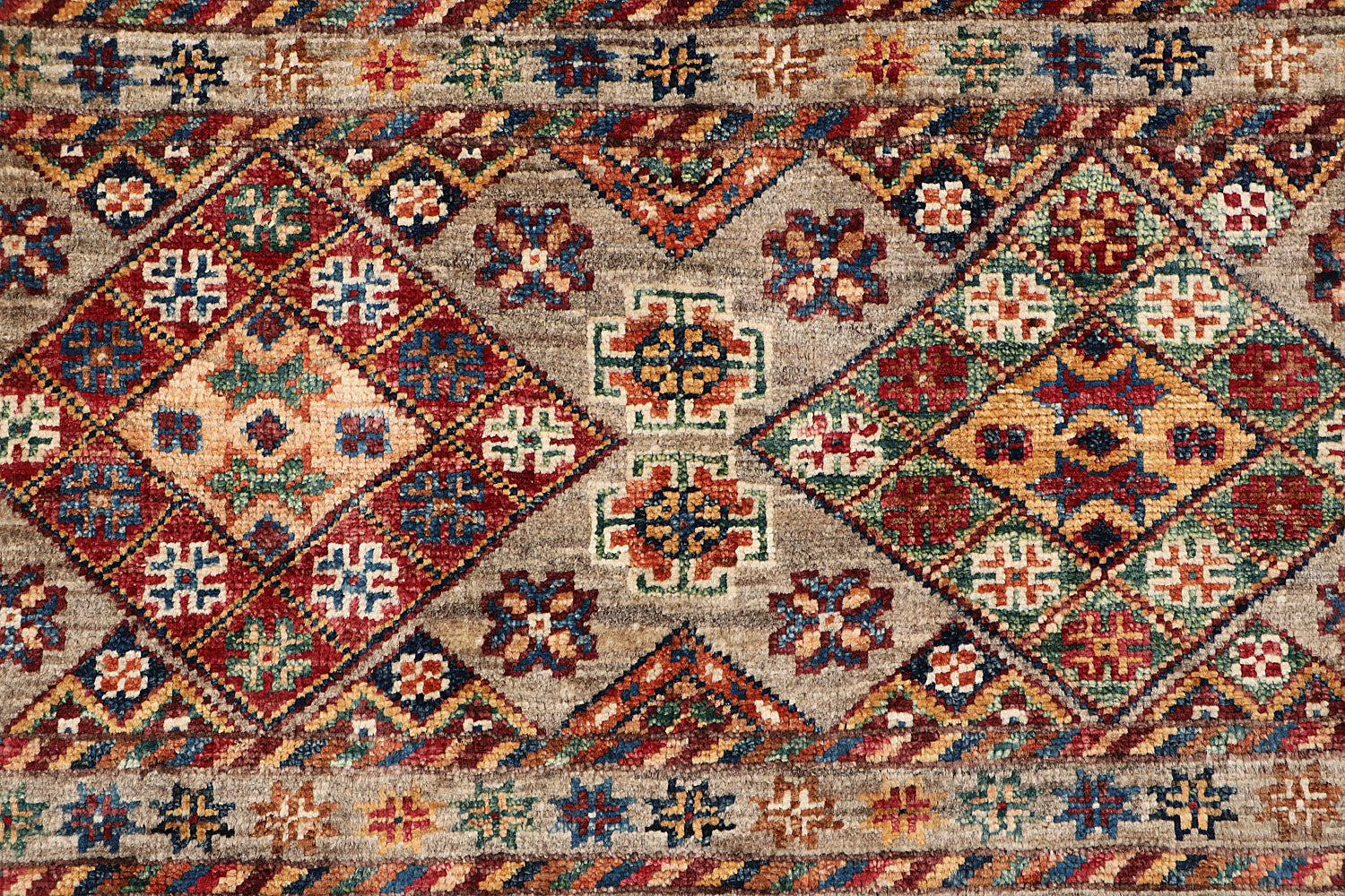 Handmade Persian Rug KHURJEEN