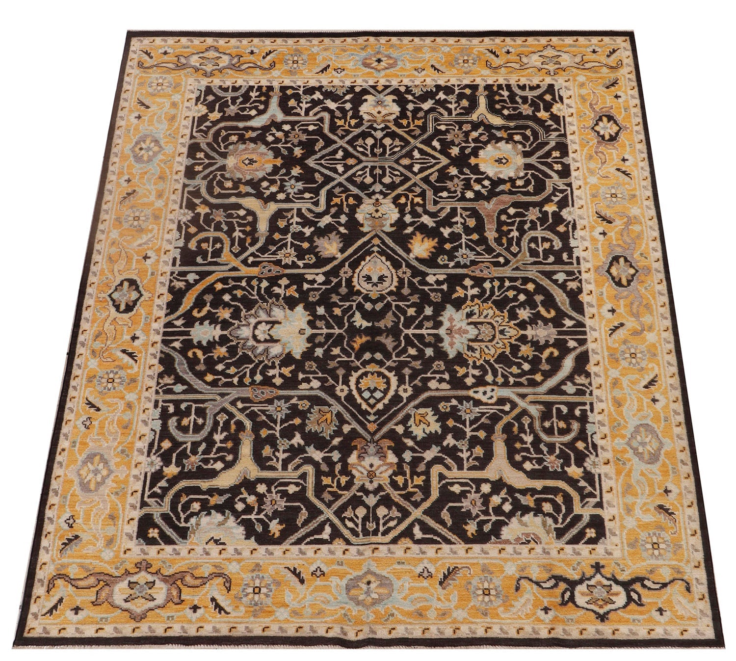 Handmade Turkish Rug OUSHAK