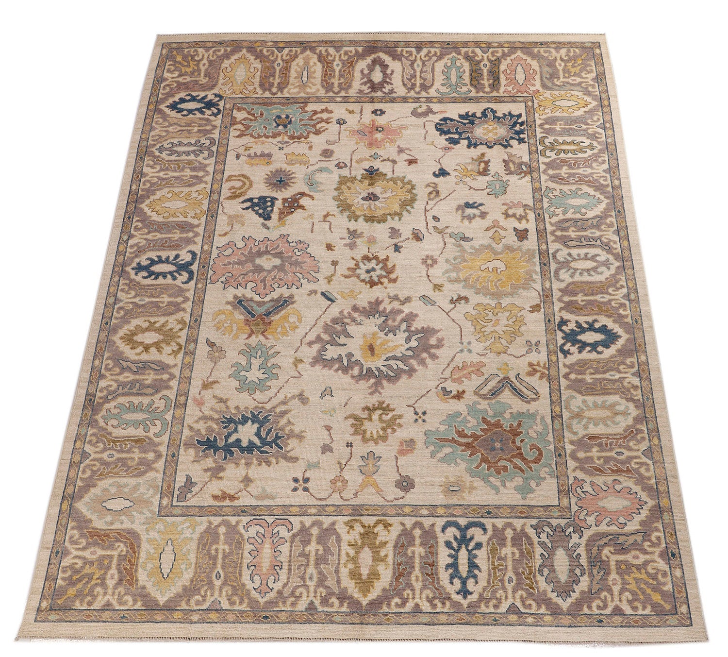 Handmade Turkish Rug OUSHAK