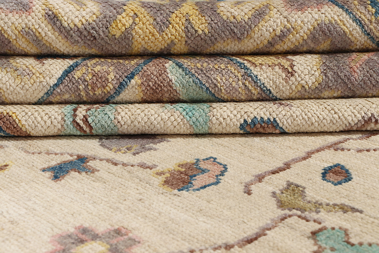 Handmade Turkish Rug OUSHAK