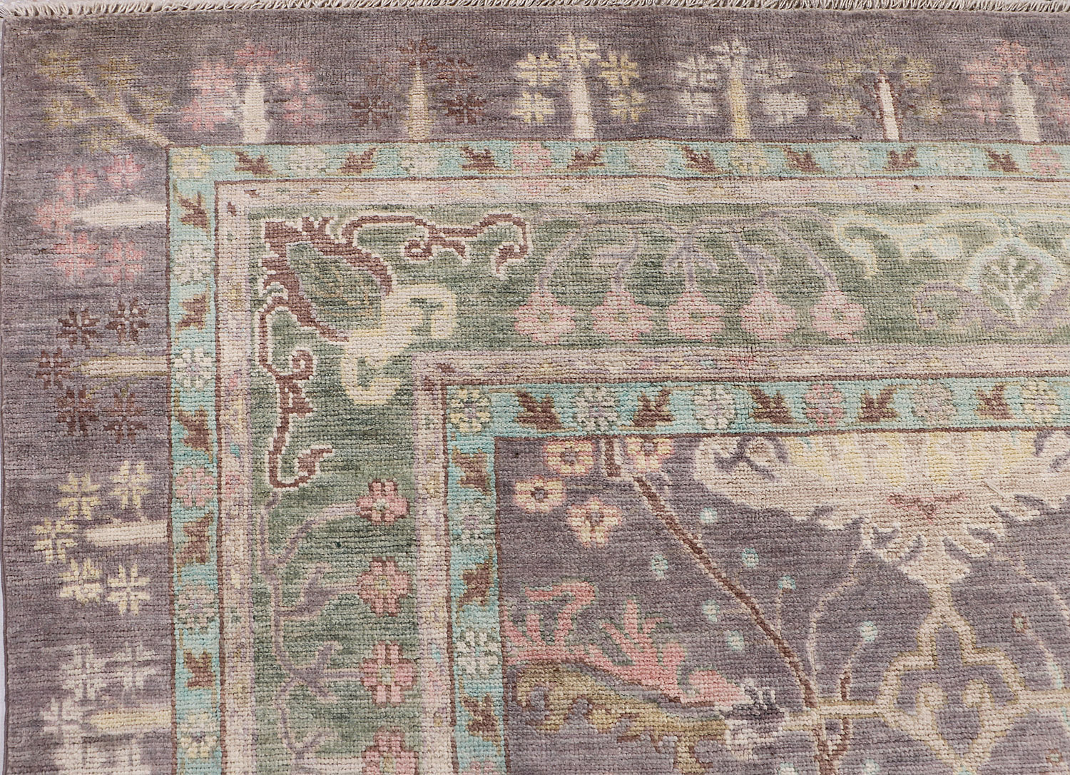 Handmade Turkish Rug OUSHAK