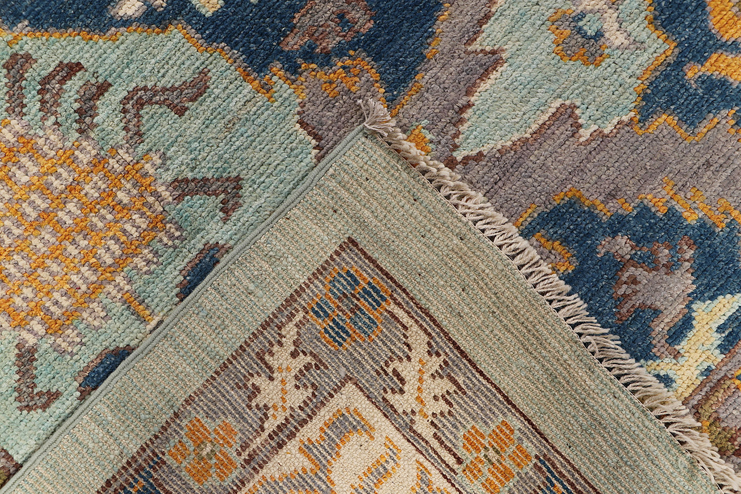 Handmade Turkish Rug OUSHAK
