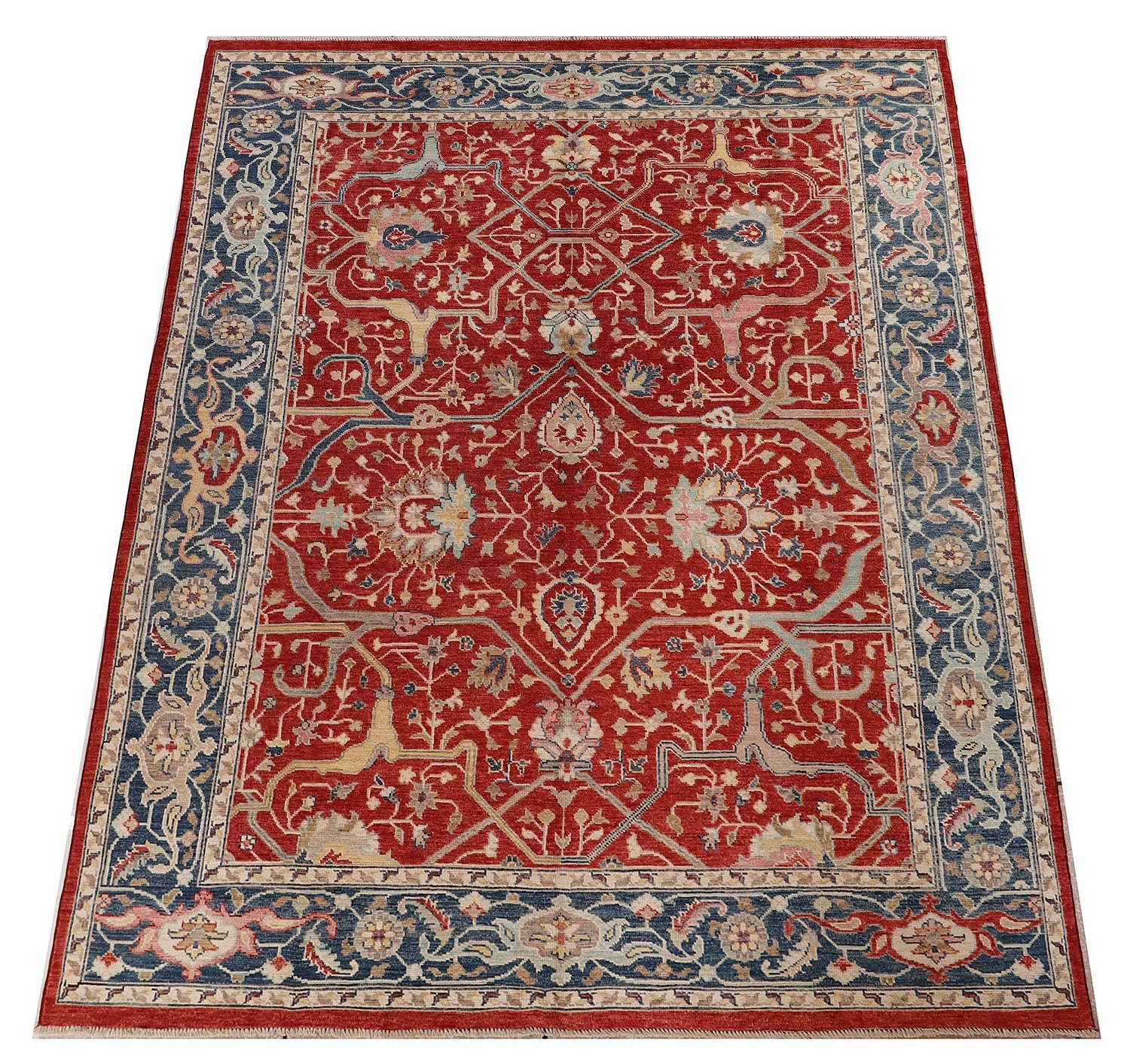 Handmade Turkish Rug OUSHAK