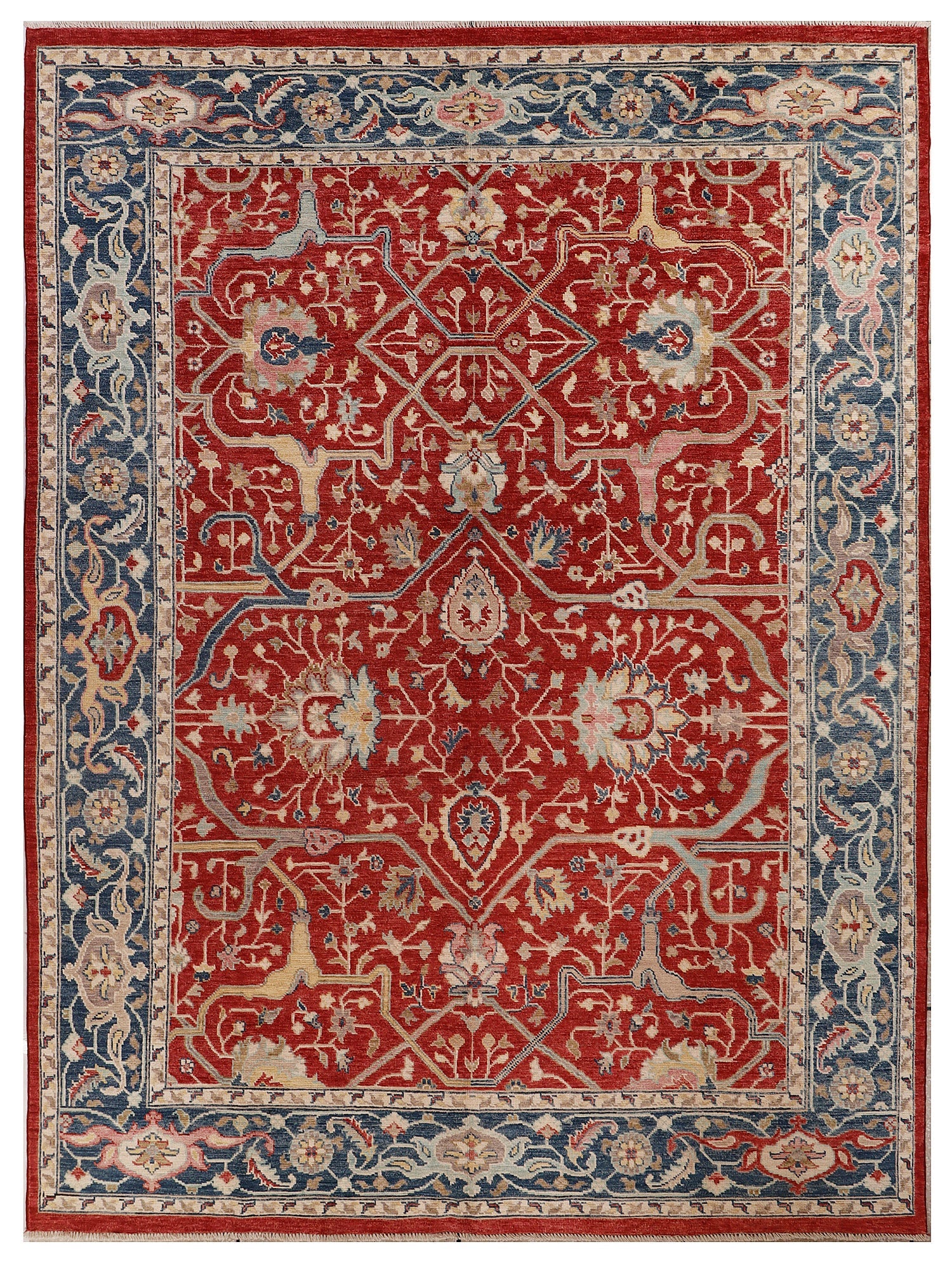 Handmade Turkish Rug OUSHAK