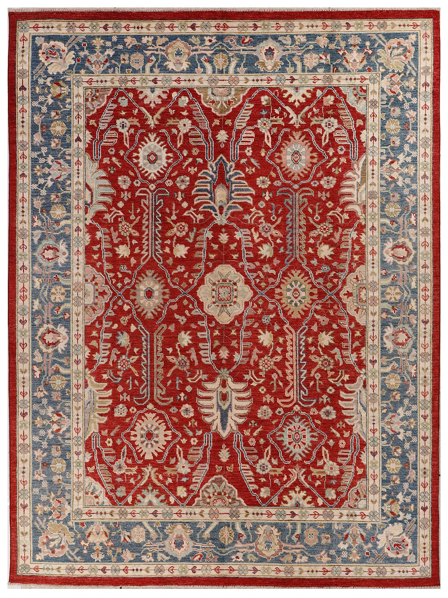 Handmade Turkish Rug OUSHAK
