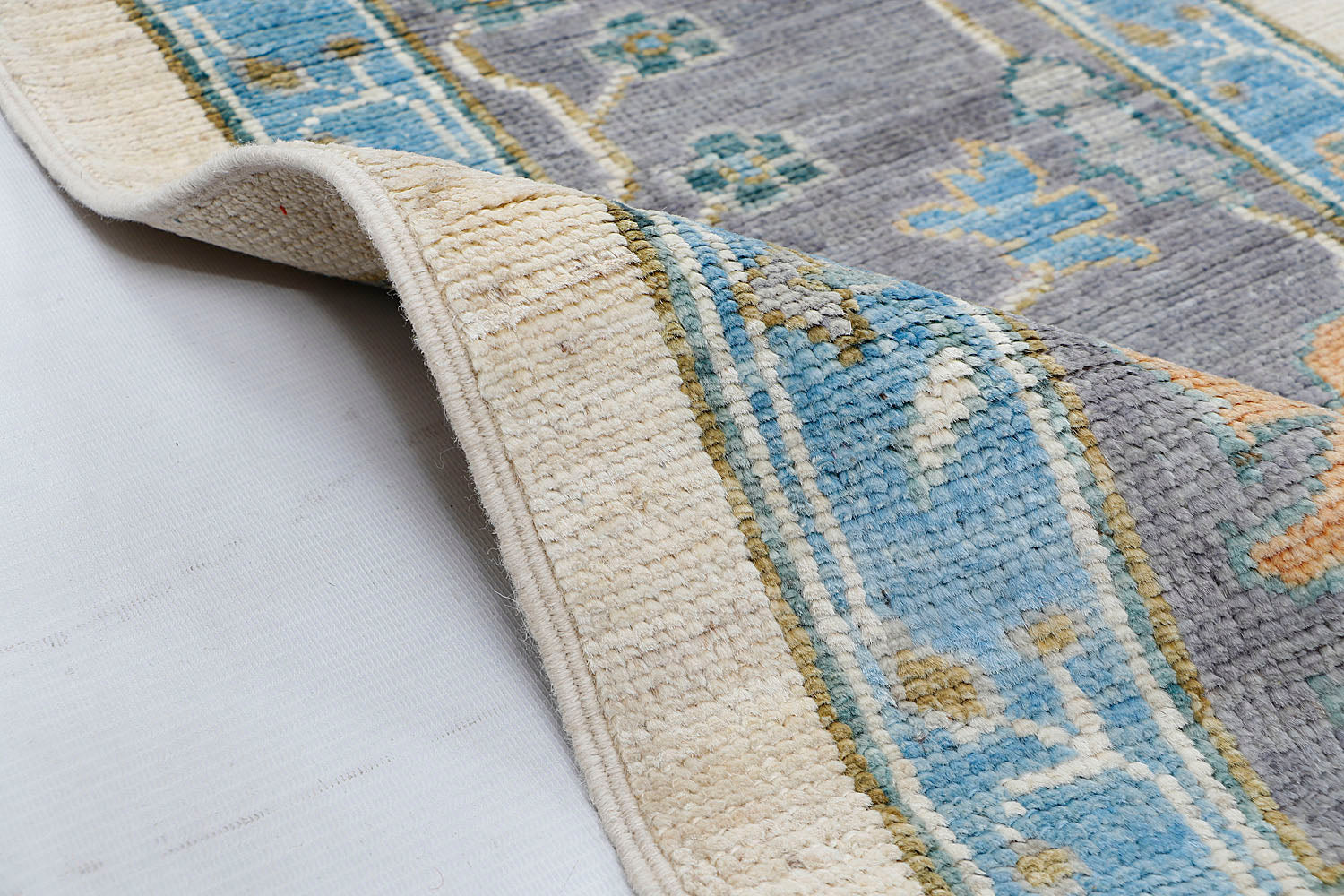 Handmade Turkish Rug OUSHAK