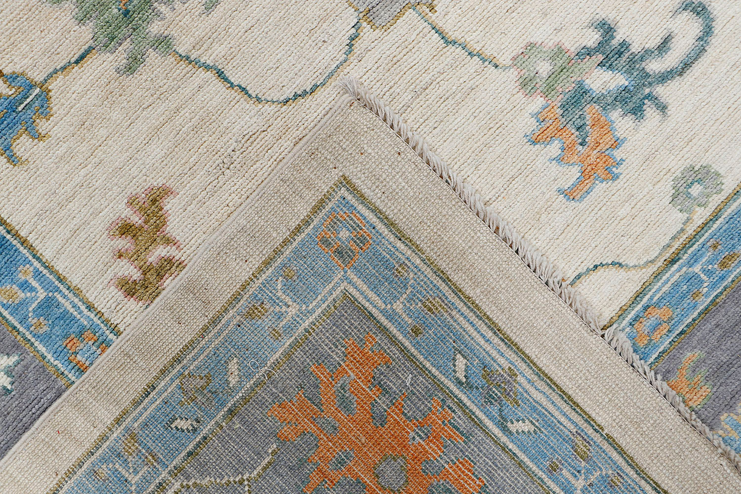 Handmade Turkish Rug OUSHAK