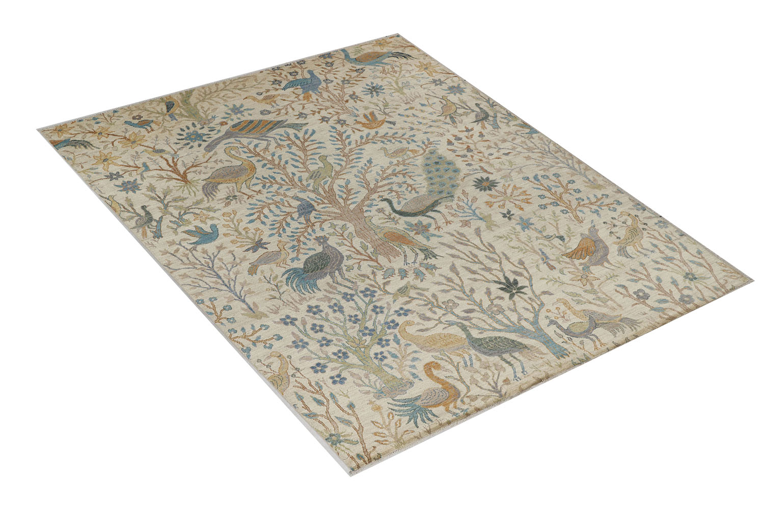 Handmade Turkish Rug OUSHAK