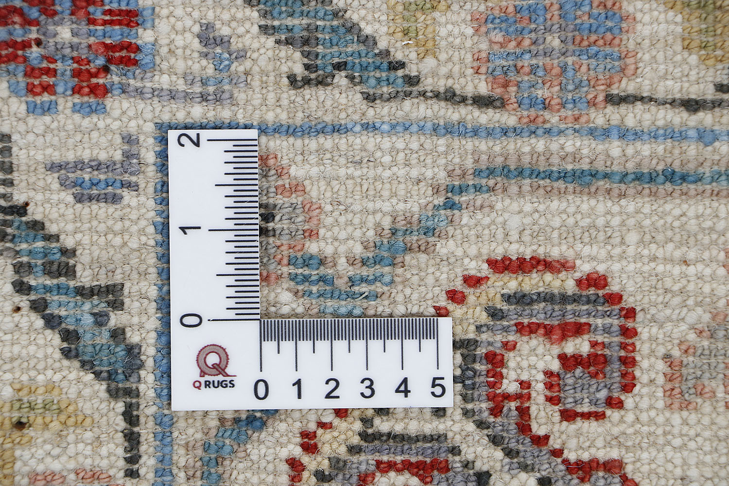 8' X 10'  Ivory Handmade Turkish Rug OUSHAK Rectangular