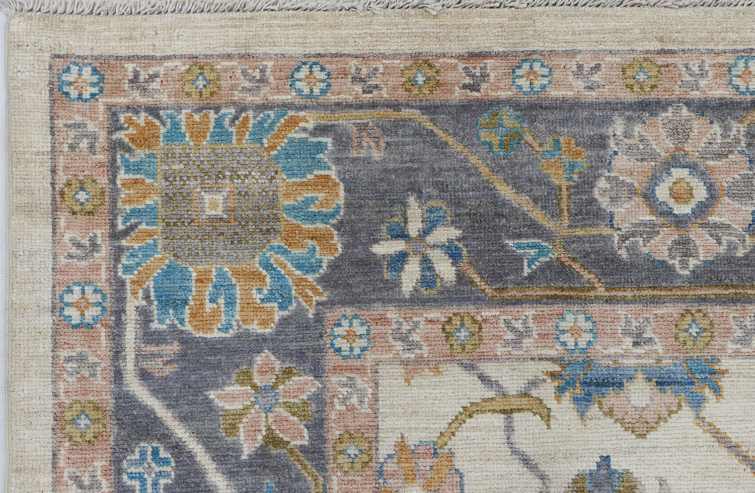 Handmade Turkish Rug OUSHAK