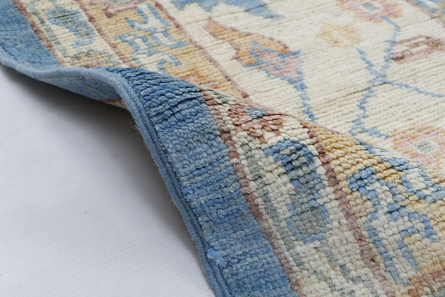 Handmade Turkish Rug OUSHAK