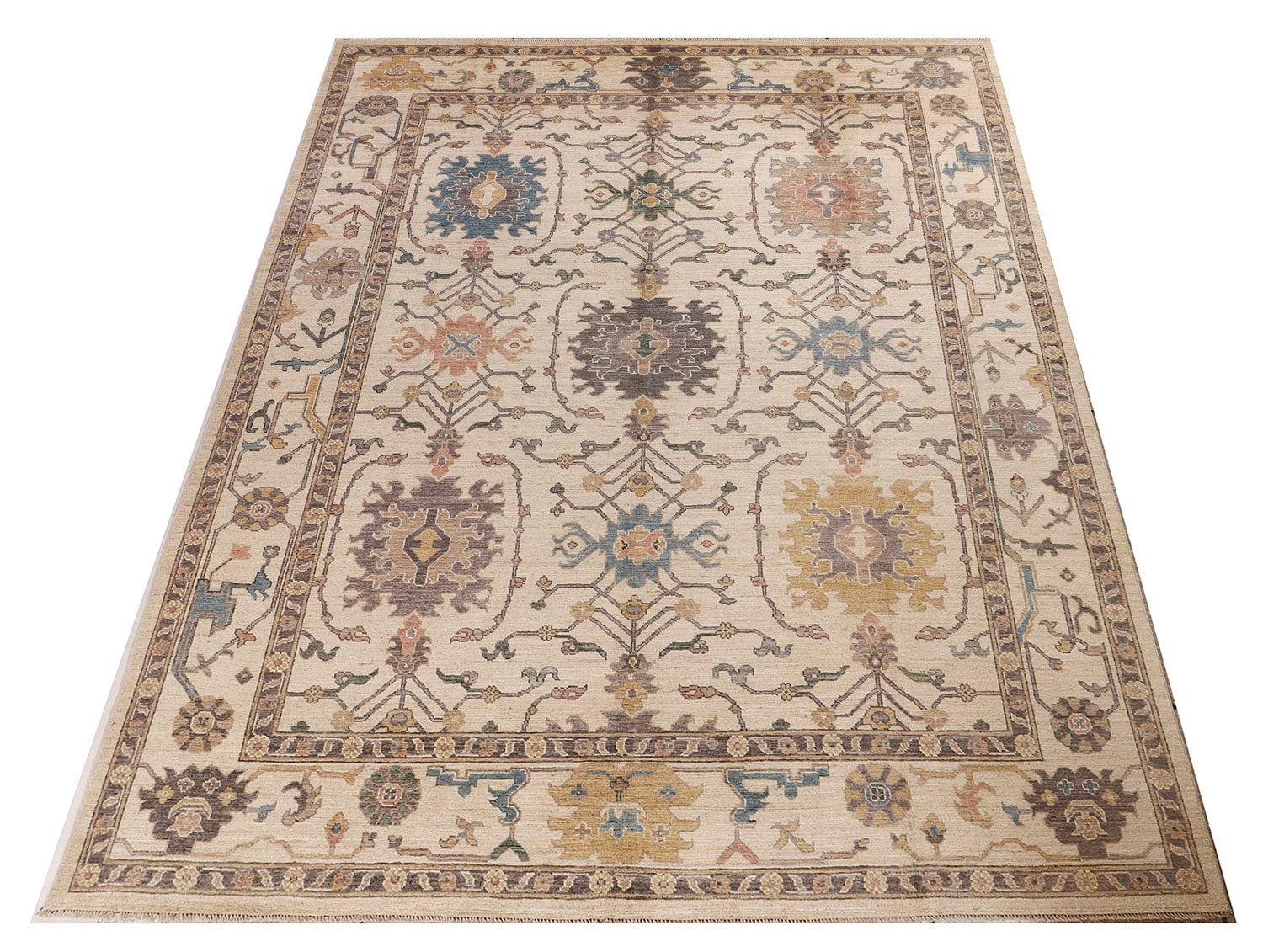 Handmade Turkish Rug OUSHAK