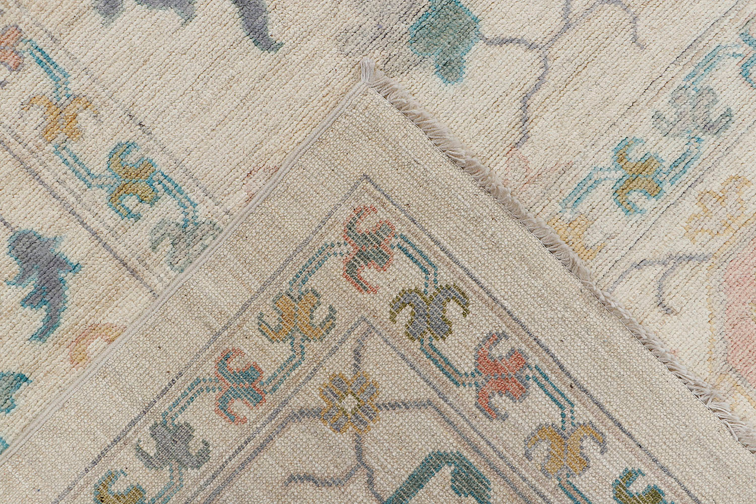 Handmade Turkish Rug OUSHAK