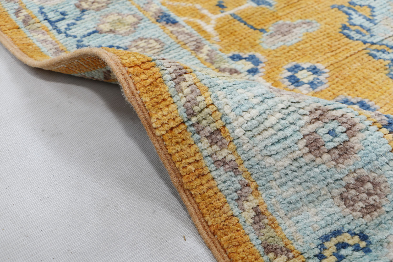 Handmade Turkish Rug OUSHAK