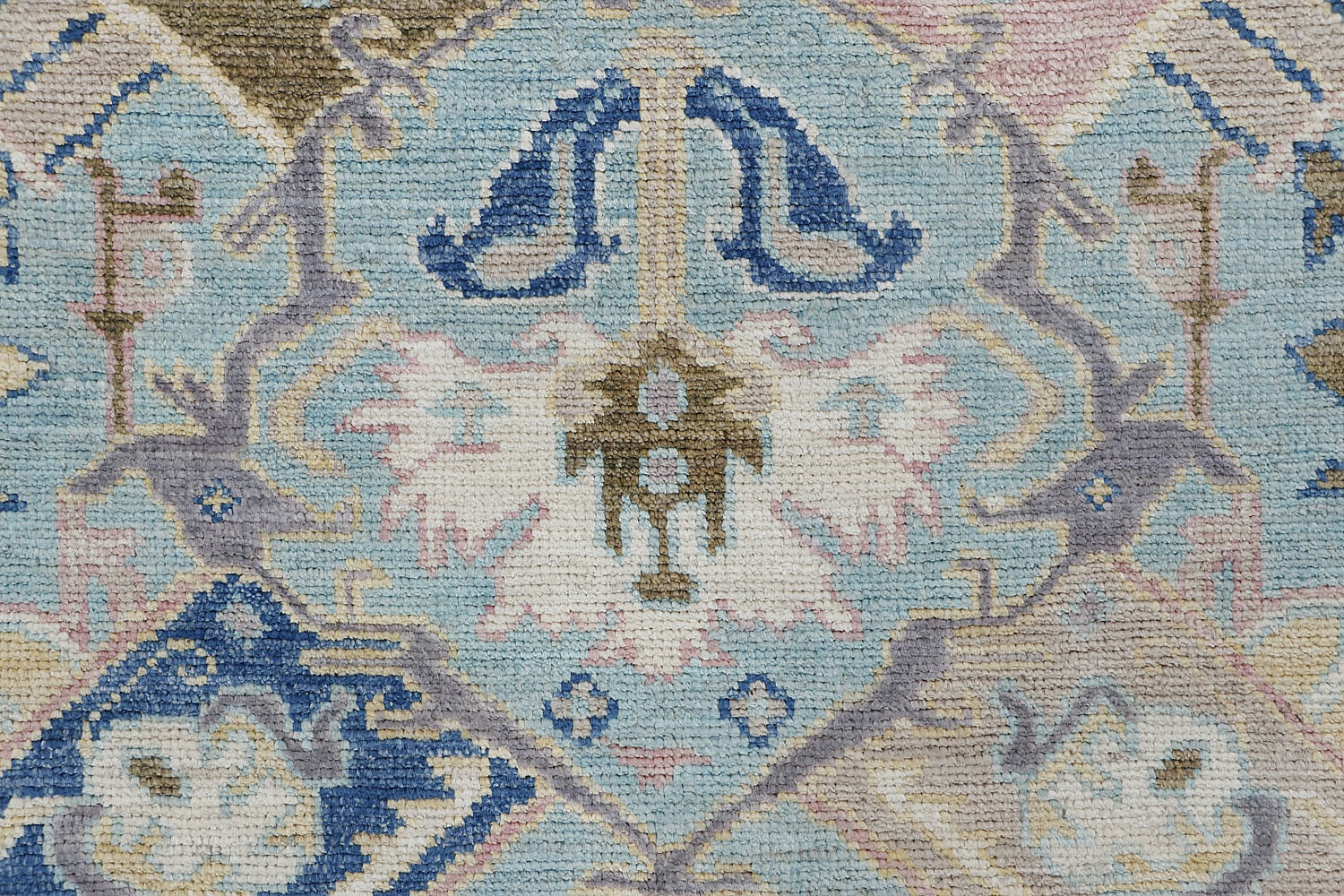 Handmade Turkish Rug OUSHAK