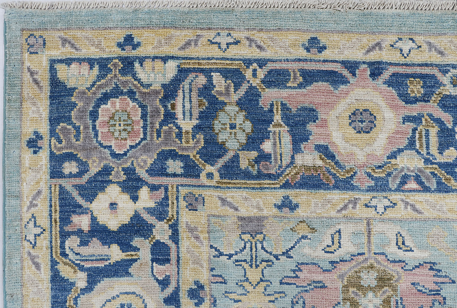 Handmade Turkish Rug OUSHAK