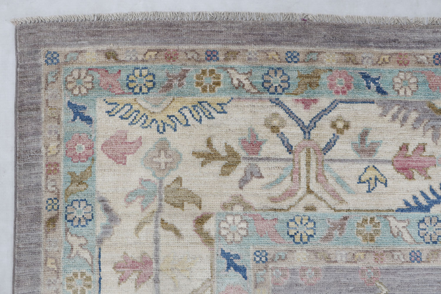 Handmade Turkish Rug OUSHAK