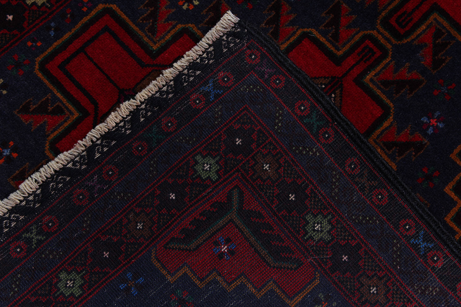 Handmade Adraskan Baluchi Afghan Rug