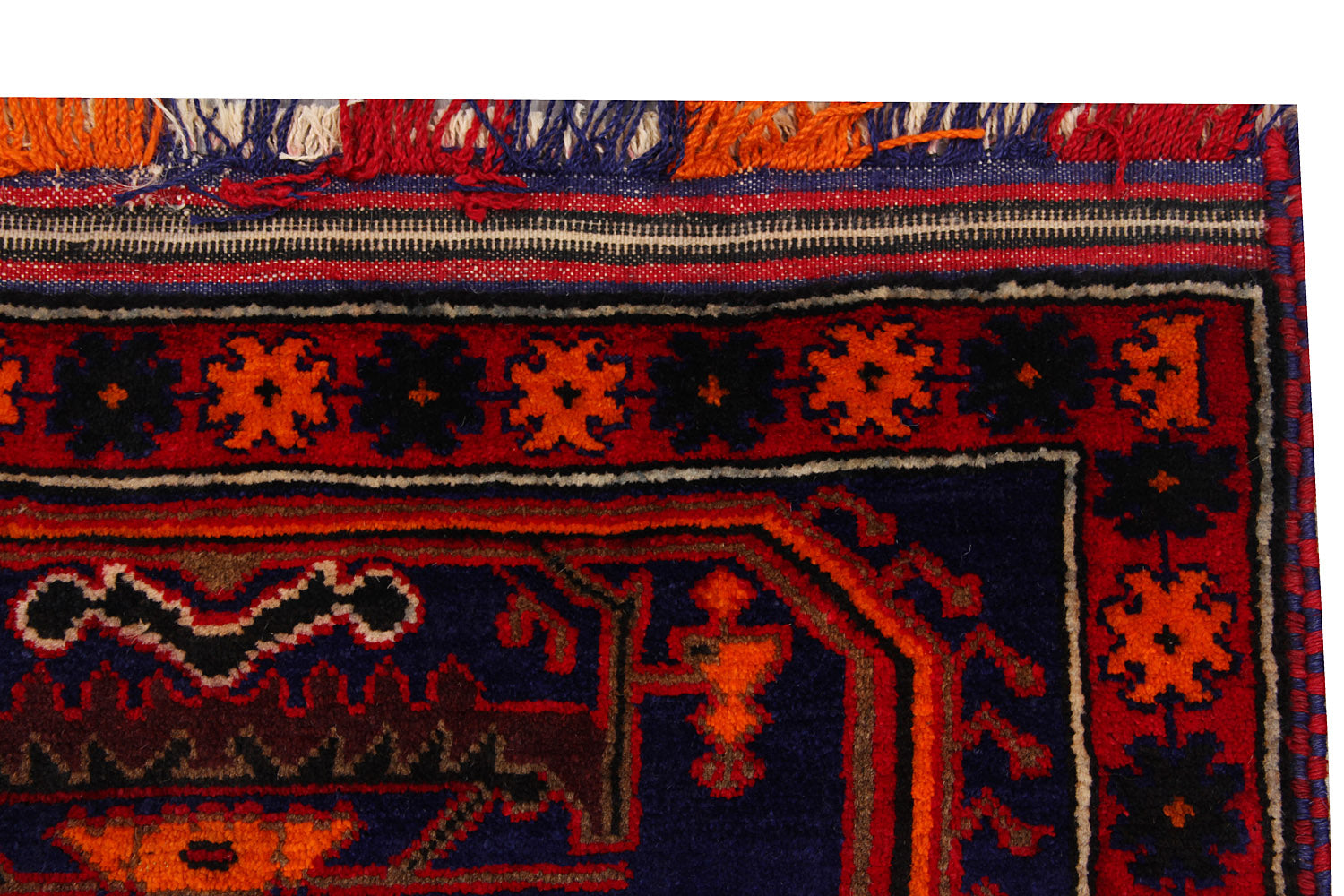 Handmade Adraskan Baluchi Afghan Rug