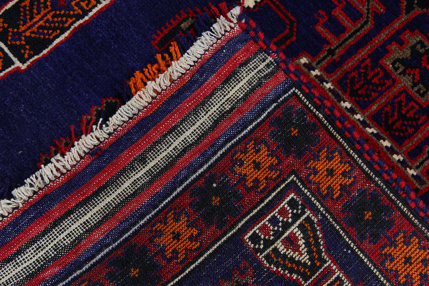 Handmade Adraskan Baluchi Afghan Rug