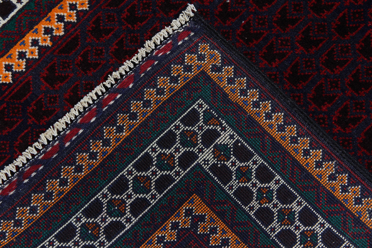 Handmade Adraskan Baluchi Afghan Rug