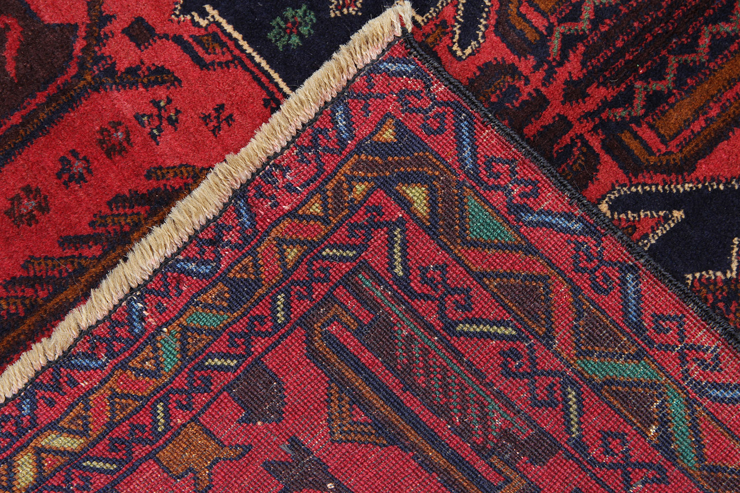 Handmade Adraskan Baluchi Afghan Rug