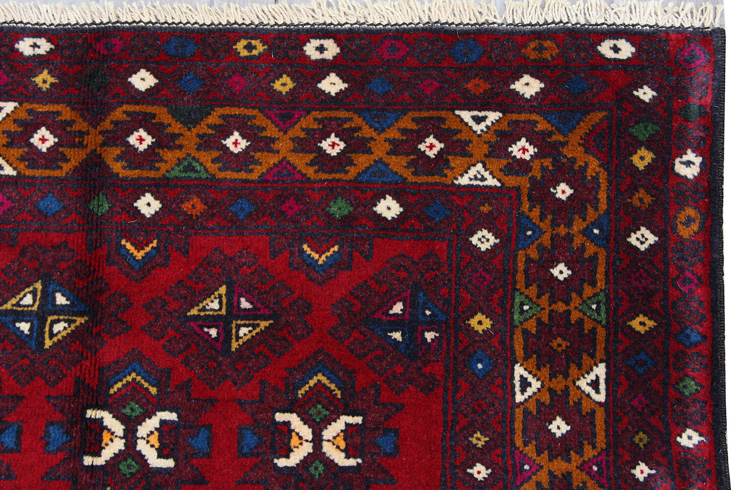 Handmade Adraskan Baluchi Afghan Rug