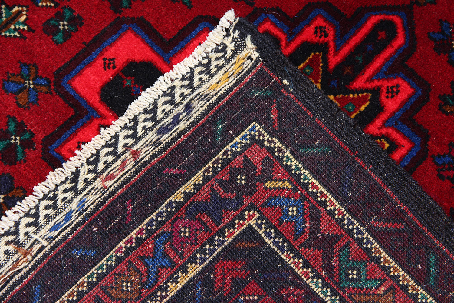 Handmade Adraskan Baluchi Afghan Rug